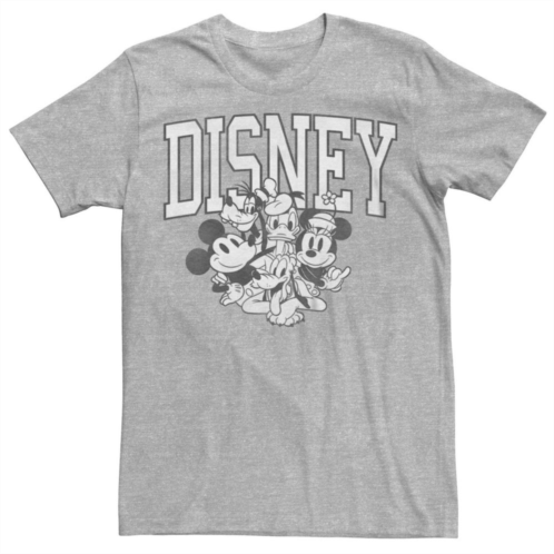 Licensed Character Mens Disney Mickey Mouse Group Graphic Tee