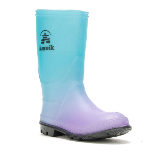 Kamik Stomp Print Girls Rain Boots