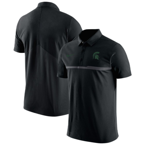 Mens Nike Black Michigan State Spartans 2023 Coaches Performance Polo
