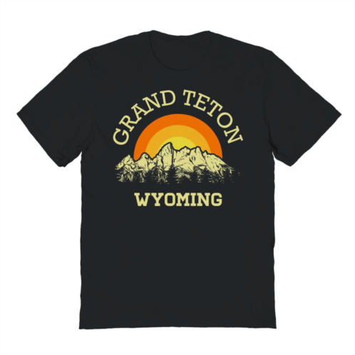 Licensed Character Mens Country Parks Grand Teton Graphic Tee