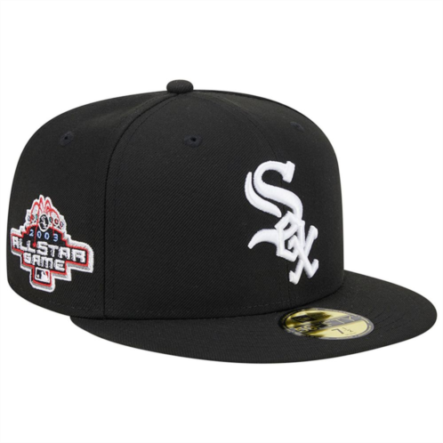 Mens New Era Black Chicago White Sox 2003 All Star Game Team Color 59FIFTY Fitted Hat