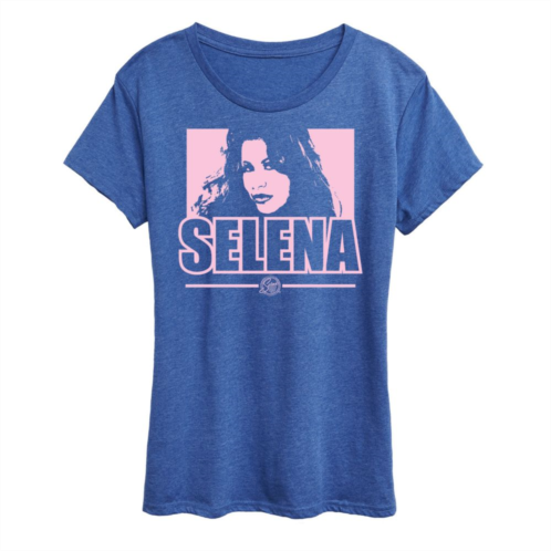 Licensed Character Womens Selena Quintanilla Graphic Tee