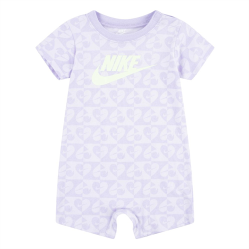 Baby Girls Nike Sweet Swoosh Romper