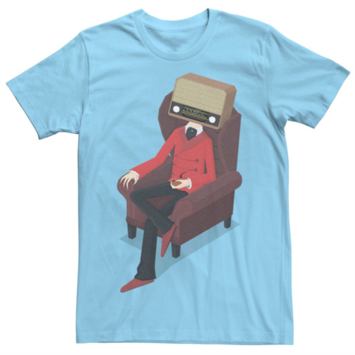 Licensed Character Mens Radiohead Comfy Arm Chair Graphic Tee