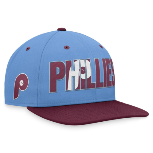 Mens Nike Light Blue Philadelphia Phillies Cooperstown Collection Pro Snapback Hat