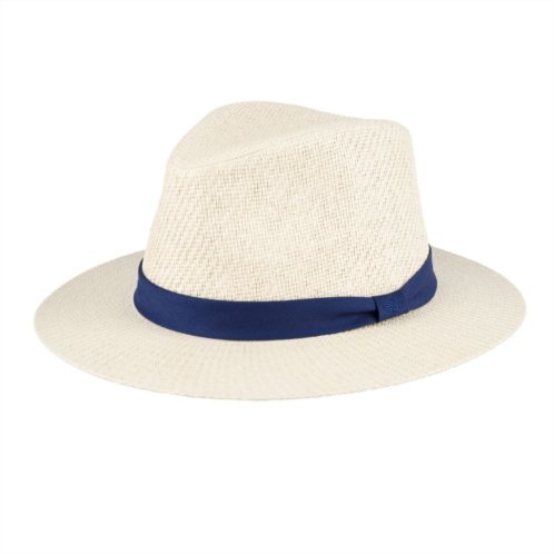 Mens Dockers Cinched Band Straw Panama Hat