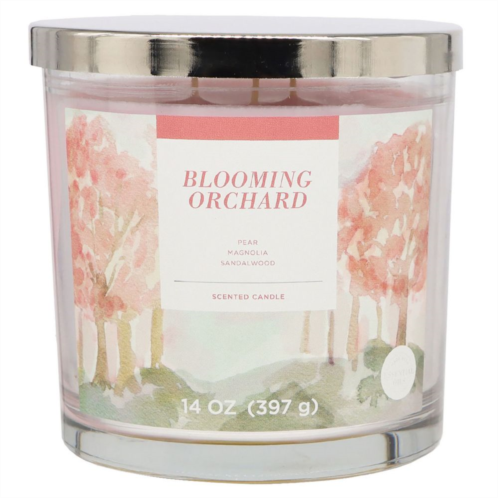 Sonoma Goods For Life Blooming Orchard 14-oz. Single Pour Scented Candle Jar