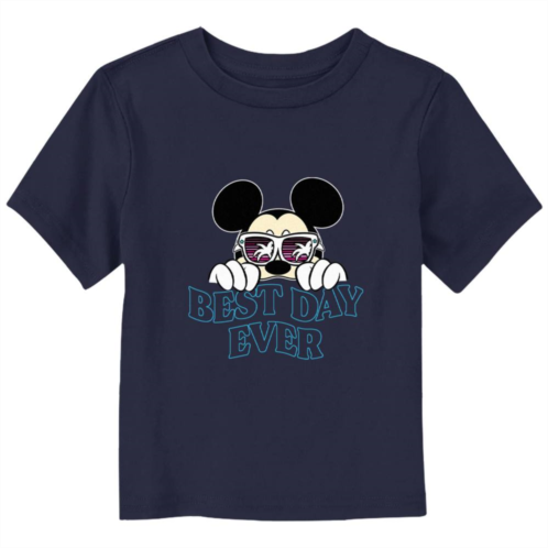 Disneys Mickey Mouse Best Day Ever Toddler Boy Graphic Tee