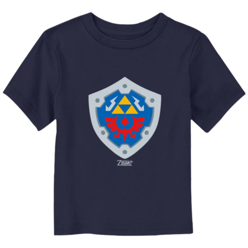 Licensed Character Toddler Boy Nintendo The Legend Of Zelda Hylian Shield Graphic Tee