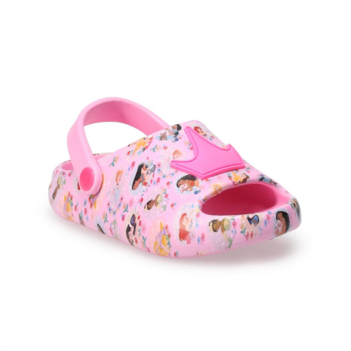 Licensed Character Disney Princess Toddler Girl Crown Slide Sandals