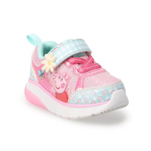 Licensed Character Toddler Girl Peppa Pig Light Up Sneakers