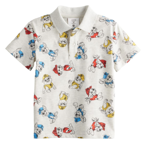 Baby & Toddler Boy PAW Patrol Allover Print Short Sleeve Polo Shirt