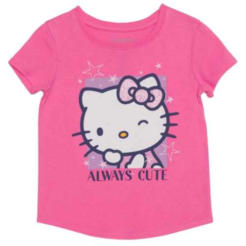 Baby & Toddler Girl Jumping Beans Hello Kitty Winking Always Cute Graphic Tee