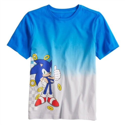 Licensed Character Boys 8-20 Nintendo Sonic the Hedgehog Graphic Tee