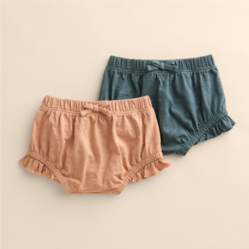 Baby Little Co. by Lauren Conrad 2-pack Organic Ruffle Bloomers