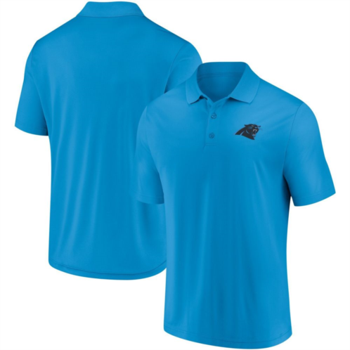 Mens Fanatics Branded Blue Carolina Panthers Component Polo