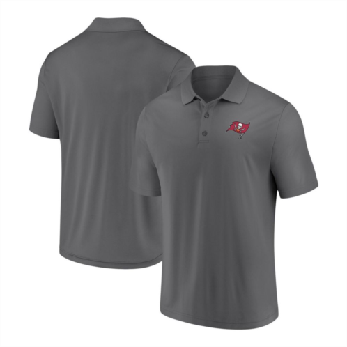 Mens Fanatics Branded Pewter Tampa Bay Buccaneers Component Polo