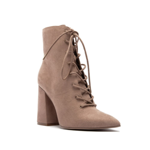 Womens Qupid Maelie-05 Lace-Up Booties