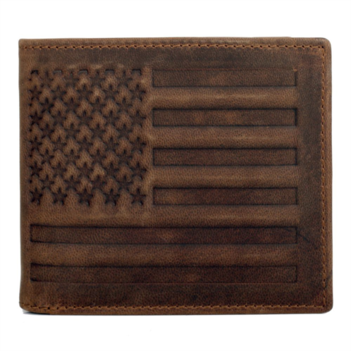 J. Buxton US Patriotic RFID-Blocking Cardex Wallet