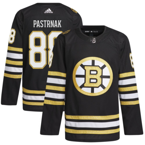 Mens adidas David Pastrnak Black Boston Bruins Primegreen Authentic Pro Player Jersey