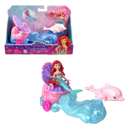 Disney Princess Ariel Doll and Chariot by Mattel