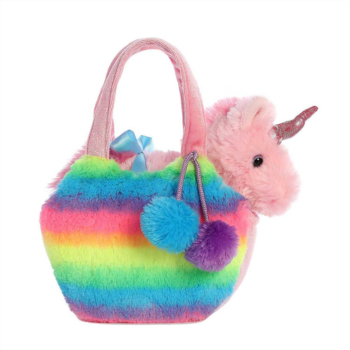 Aurora Small Multicolor Fancy Pals 7 Rainbow Unicorn Fashionable Stuffed Animal