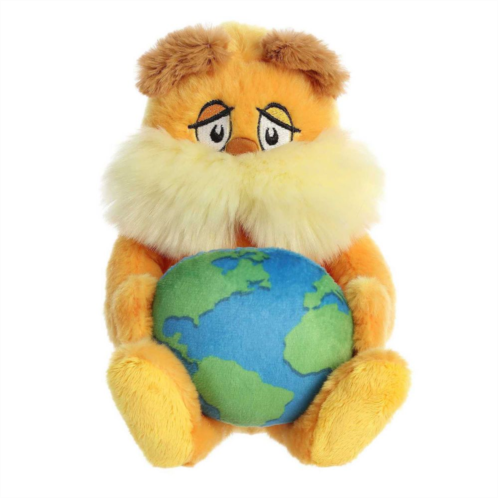 Aurora Medium Orange Dr. Seuss 11 Lorax Planet Earth Whimsical Stuffed Animal