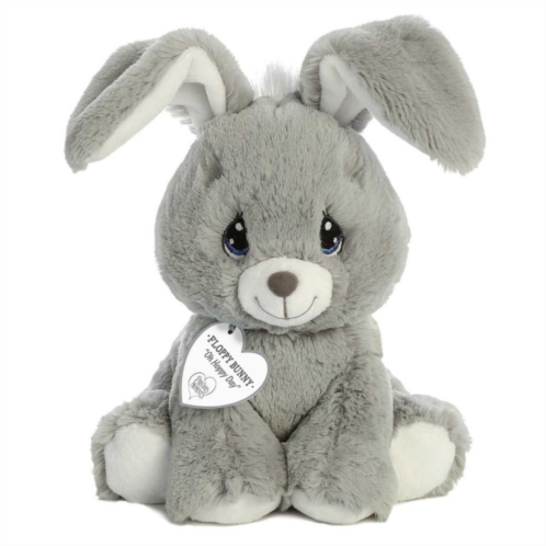 Aurora Small Grey Precious Moments 8.5 Floppy Bunny Grey Inspirational Stuffed Animal