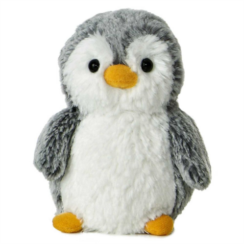 Aurora Small Grey PomPom Penguin 6 Pompom Mini Penguin Playful Stuffed Animal