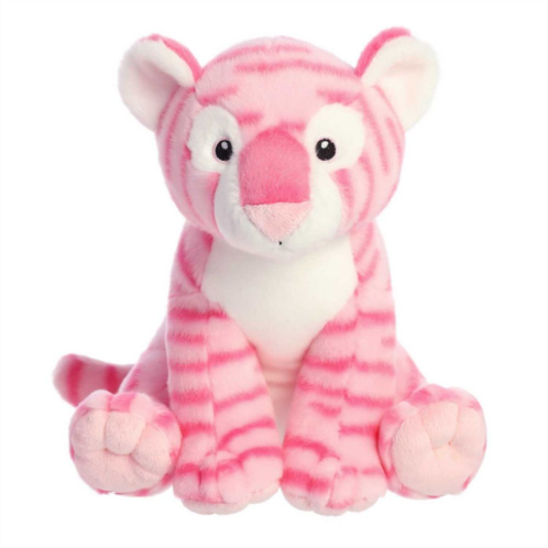 Aurora Medium Pink Destination Nation 12 Pink Tiger Huggable Stuffed Animal