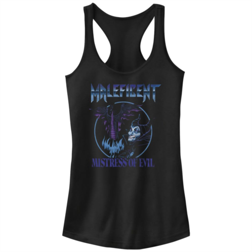 Licensed Character Womens Disney Villains Maleficent Mistress Of Evil Poster Racerback Tank Top