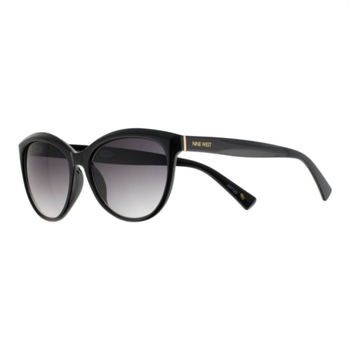 Womens Nine West Faceted Cateye Sunglasses