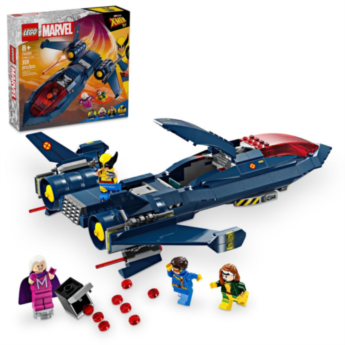 LEGO Marvel X-Men X-Jet Building Toy for Marvel Fans 76281 (359 Pieces)