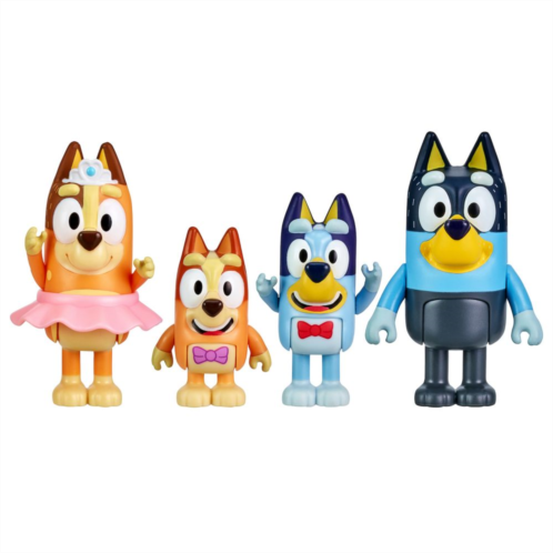 Bluey Showtime - The Show Figure 4-Pack