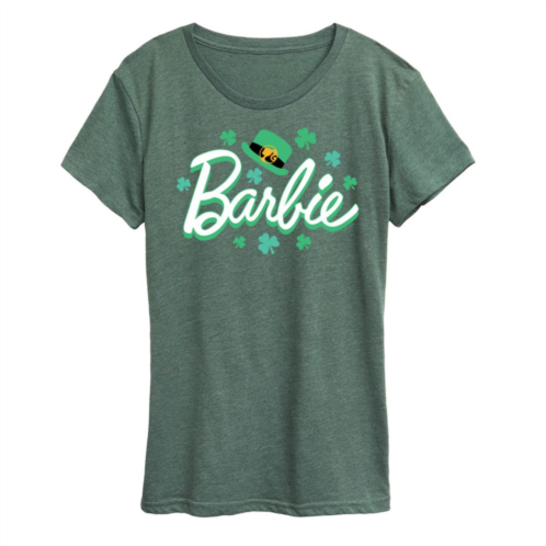 Womens Barbie St. Patricks Logo Graphic Tee