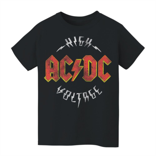 Licensed Character Kids High Voltage ACDC Graphic Tee