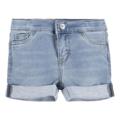 Baby & Toddler Girls Levis Rolled Cuff Knit Shorts