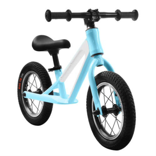 Abrihome 12-inch Adjustable Balance Bike - No Pedal Training Bicycle For 1-5 Year Old Boys And Girls