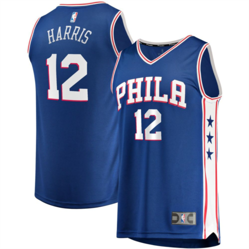 Unbranded Mens Fanatics Branded Tobias Harris Royal Philadelphia 76ers Fast Break Replica Player Team Jersey - Icon Edition