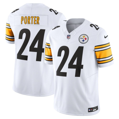 Nitro USA Mens Nike Joey Porter Jr. White Pittsburgh Steelers Vapor F.U.S.E. Limited Jersey