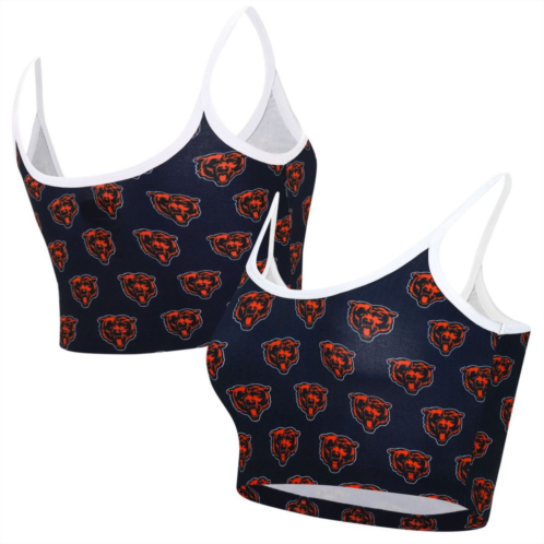 Unbranded Womens Concepts Sport Navy Chicago Bears Gauge Lounge Bralette