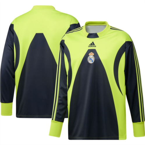 Unbranded Mens adidas Navy Real Madrid Authentic Football Icon Goalkeeper Jersey