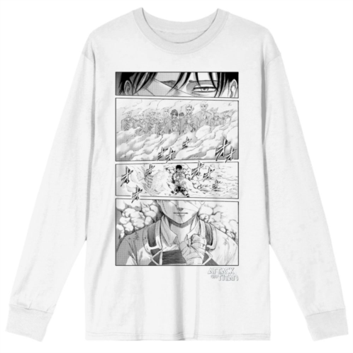 Licensed Character Mens Attack On Titan Levis Long Sleeve Tee