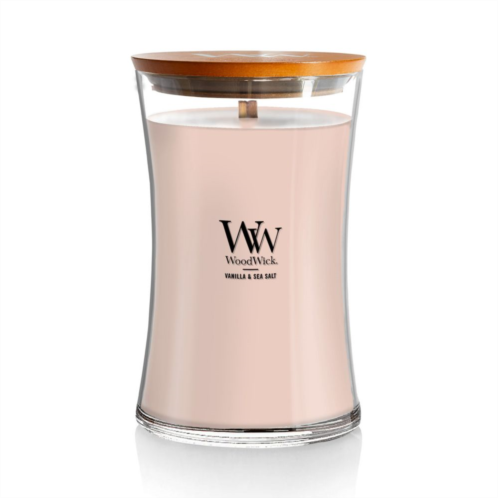 Woodwick Vanilla & Sea Salt Large Hourglass Candle