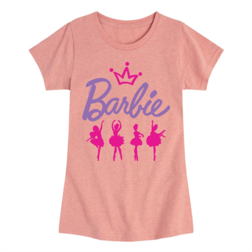 Girls 7-16 Barbie Ballerina Logo Tee
