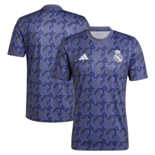 Unbranded Mens adidas Navy Real Madrid 2023/24 Pre-Match Top