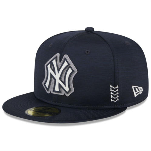 Mens New Era Navy New York Yankees 2024 Clubhouse 59FIFTY Fitted Hat
