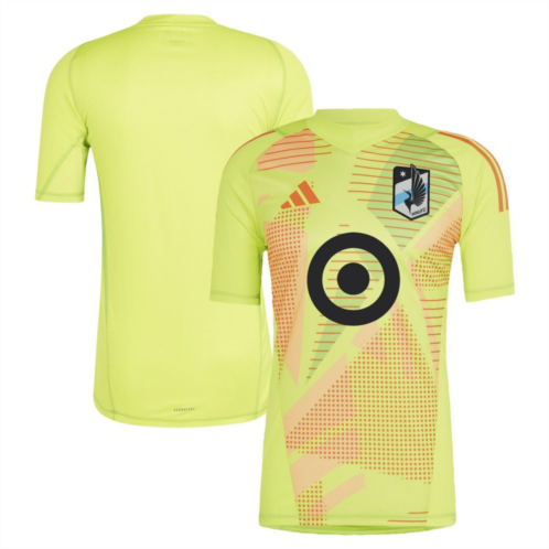Unbranded Mens adidas Yellow Minnesota United FC 2024 Goalkeeper Jersey