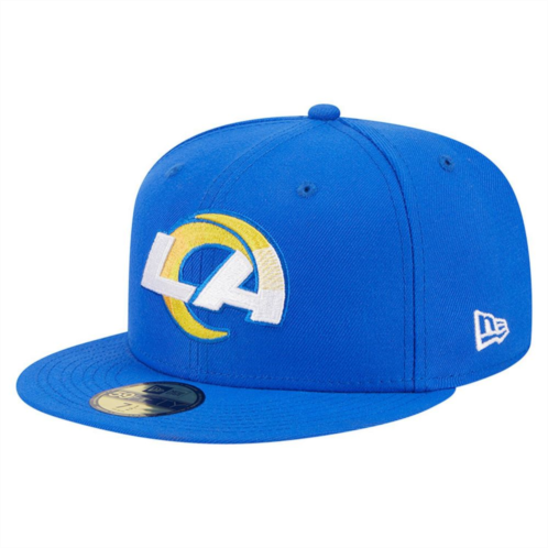 Mens New Era Royal Los Angeles Rams Main 59FIFTY Fitted Hat