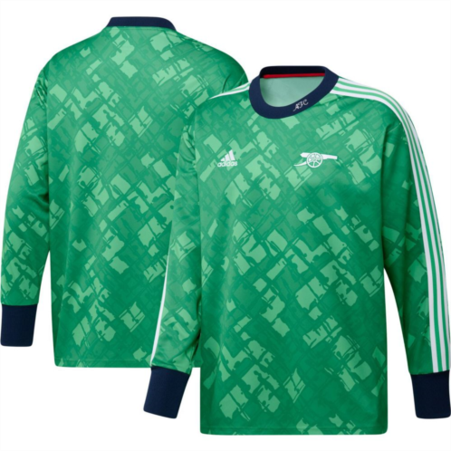 Unbranded Mens adidas Green Arsenal Authentic Football Icon Goalkeeper Jersey